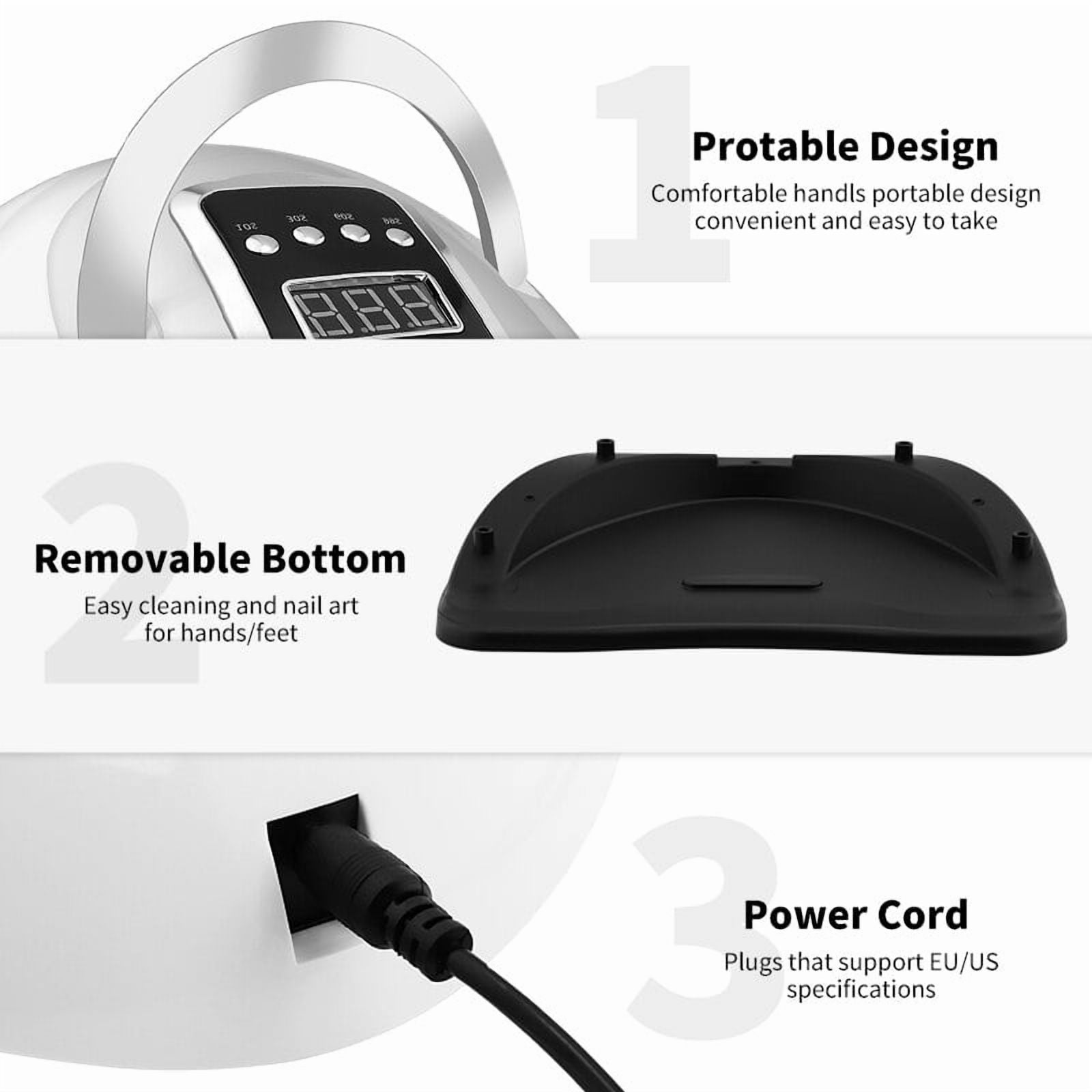 515 SUN X11 MAX Professional Nail Drying Lamp  Manicure 280W Nails Gel Polish Drying Machine with Auto Sensor UV  Nail Lamp
