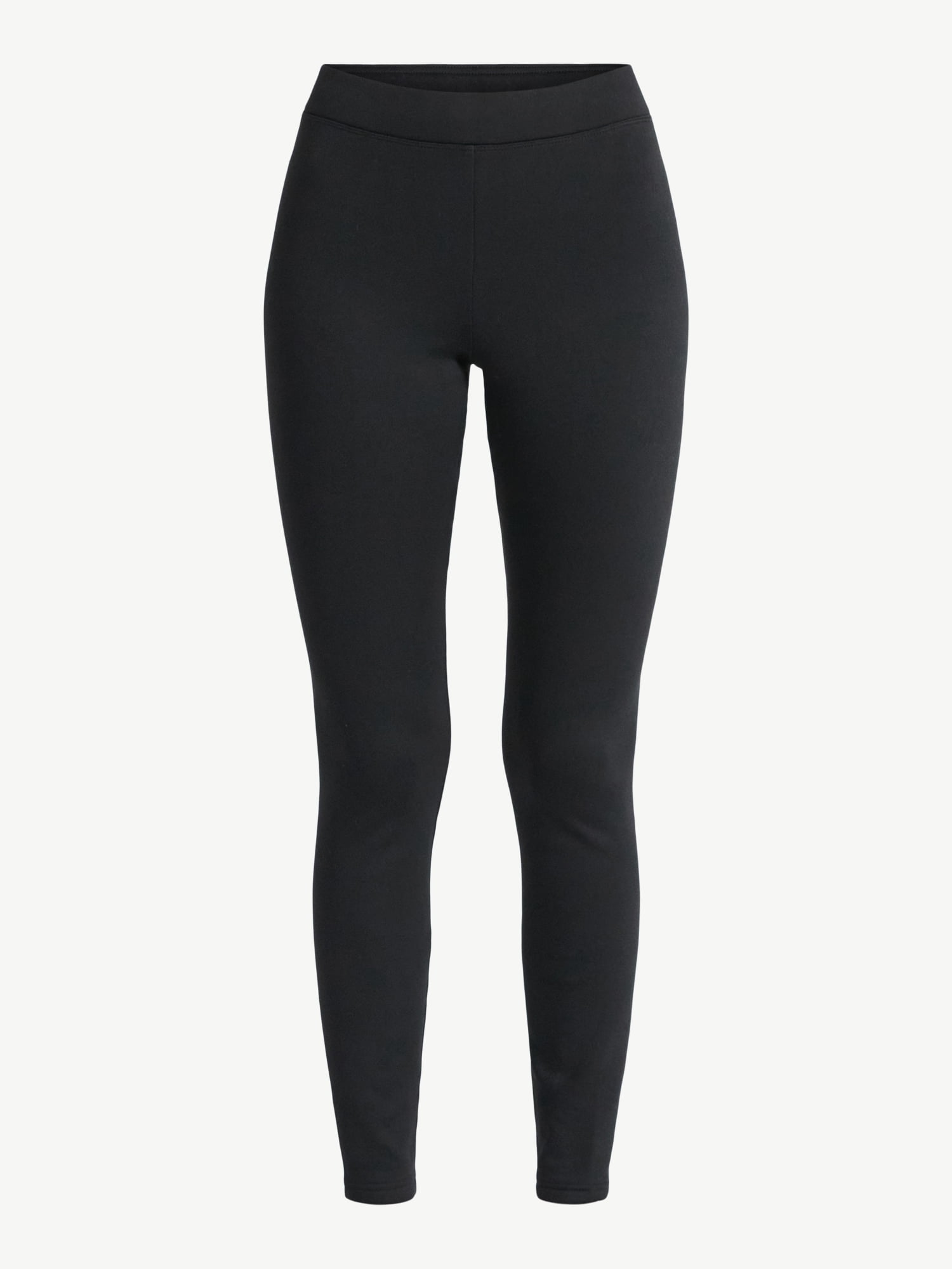 No Boundaries Faux Fur Lined Sueded Leggings, 31'' Inseam, Women's