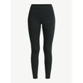 thumbnail image 4 of No Boundaries Christmas Fur Lined Sueded Legging, Women's, 4 of 4