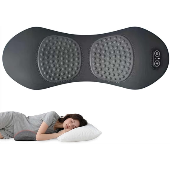YUSUIYI Triple Fusion Back Massager for Pain Relief deep Tissue,3-in-1 Neck Shoulder Massage Heating Traction & Vibration for Portable Home,Office & Travel