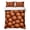 Orange, variant on Queen Quilt Set 90''x96'', Basketball Lightweight Summer Bedspread Coverlet Set with 2 Pillow Shams, Sports Brown Basketball Breathable All Season Quilt Bedding for Bedroom/Guest Room