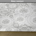 thumbnail image 6 of Ambesonne Shabby Flora Place Mats Set of 4, Rose Petals Floret, Standard Size, White, 6 of 6