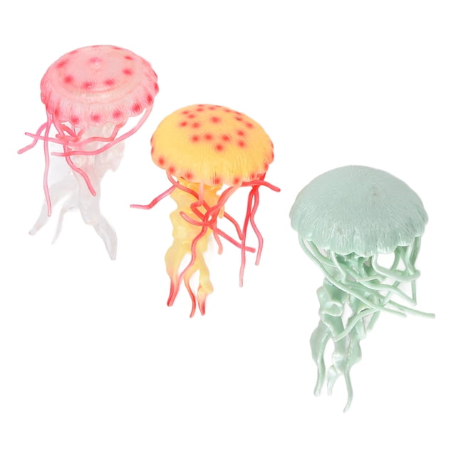 Modelo animal, juguetes de medusas, juguetes educativos de PVC, medusas, adornos de medusas, grado profesional