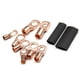 thumbnail image 3 of Terminal de batería, 60 piezas Terminales de alambre de cobre Terminales de cable de batería Terminales de anillo de cobre Tecnología innovadora, 3 of 12