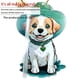 thumbnail image 5 of Pendientes Navideños Perro Adornos Árbol Navideño, Dachshund Accesorios Navideños, Figura de Perro de Acero, Base de Madera, Diseño 2-Niveles, para Dormitorio, Perro de Peluche, Adornos de, 5 of 6