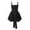 Black, variant on hotojiny Fashion Dresses for Women Sleeveless Square Neck Tie Back A-Line Mini Dress Wedding Guest Party Dresses