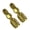 2, variant on MOMOJIA Industrial 1/4inch SAE External/Internal Thread 32 R454ABC Refrigerants Brass AdapterC0rr0s10nResistant Construction