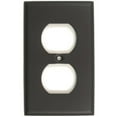 thumbnail image 1 of Oil Rubbed Bronze Single Receptacle Switch Plate, 1 of 1