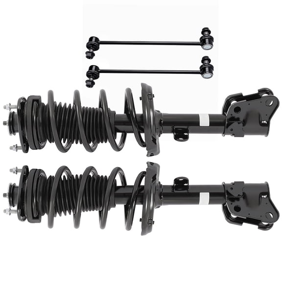 AUTOMUTO Complete Suspension Kit Fits 2009-2015 for Honda Pilot Touring Sport Utility 4-Door Front Strut Spring Assembly Control Arm and Ball Joint Assembly replace for 172647, K750124