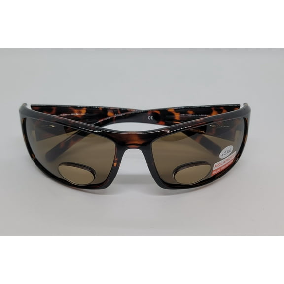 Shade Shack Men's Polarized Bi-focal Sunglasses - Amber Lens - 2.00