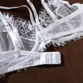 thumbnail image 5 of Womens Fashion 2026 Lingerie Set for Women Sexy - Corset And Panty Outfits 3 Piece Lace Push Up Underwire with Garter Lingerie, 5 of 6