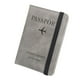 thumbnail image 3 of Porta pasaporte con bloqueo RFID, tarjetero, funda para pasaporte para hombres y mujeres Gris Yuyangstore  Titular del pasaporte, 3 of 8