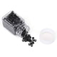 thumbnail image 2 of Tubos de extensión de cabello con microanillos de silicona y aluminio para trenzas, color negro, 2 of 9
