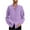 Purple, variant on Men's Linen Shirt Casual Button Down Long Sleeve Shirt Lightweight Regular Fit Casual Shirt with Pocket for Summer Beach Top