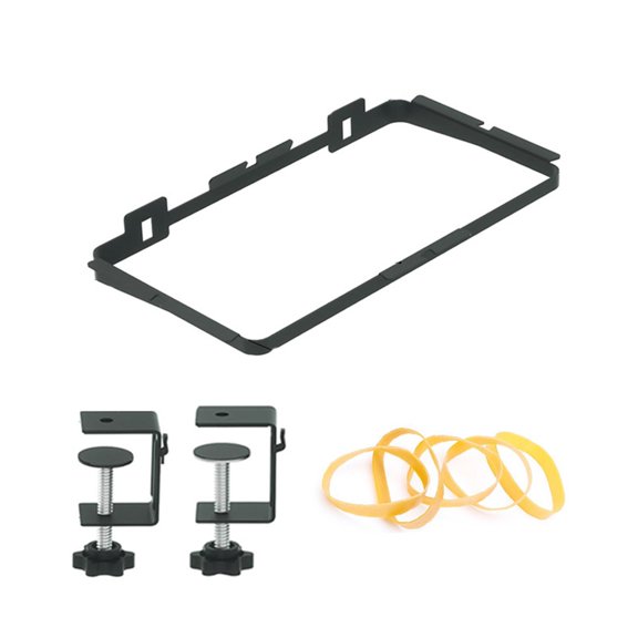 Portable Camping Trash Bag Holder Cabinet Door Trash Bags Stand Metal Garbage Bag Hanging Storage Rack Outdoor Tool
