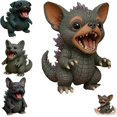 thumbnail image 1 of Chihuahua Statue, Cute Monster Dogs, Unique Dog Statue for Corgi Chihuahua, Novelty Resin Sculpture Decorations, Monster Dog Figurine, for Pet Lovers_, 1 of 4