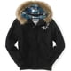 thumbnail image 1 of Chaqueta de forro polar Aeropostale Hombre Negro Extragrande, 1 of 1