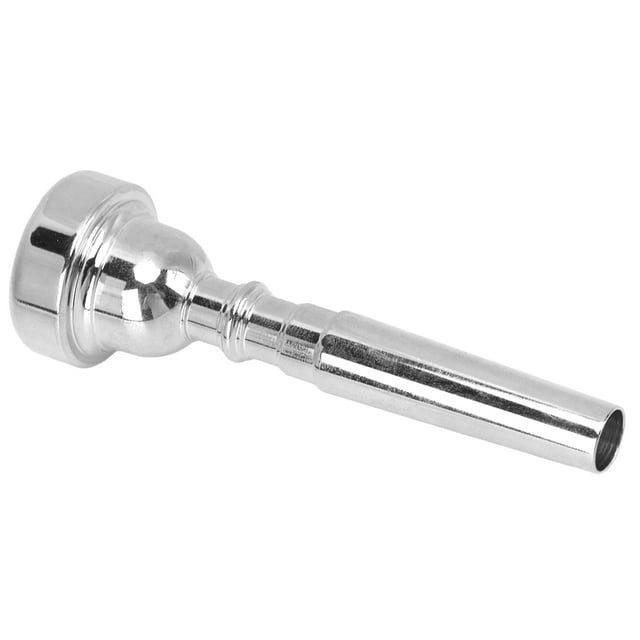 Trumpet Mouthpiece, Accurate Polishing Durable Copper Trumpet Mouth Easy To Wipe For Musical Instrument Silver
