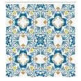 thumbnail image 3 of Ambesonne Traditional Shower Curtain, Spanish Retro, 69"Wx84"L, Blue, 3 of 5