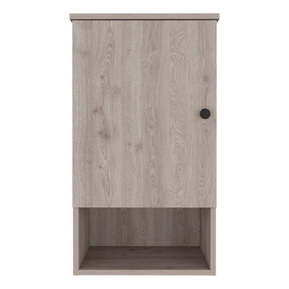 Alaska Medicine Cabinet; With Three Storage Shelves; Single Door Cabinet