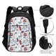 thumbnail image 3 of Balery London Landmark2 Mochila con carga USB para hombre y mujer - Mochila impermeable y antirrobo para laptop con puerto USB para viajes, trabajo, 3 of 7