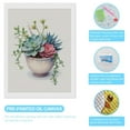 thumbnail image 3 of Diamond Art Kit for Adults, Succulent Arrangement In Ceramic Pot Diamond Painting for Adults Beginners, 5D DIY Diamond Art Painting Kits, Colorful Diamond Painting Craft for Home Decor 12x16, 3 of 7
