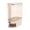 L - 22lb |#5, variant on 11Lbs Rice Dispenser, Large Grain Container Storage with Lid Measuring Cylinder Moisture Proof Household Cereal Dispenser Bucket for Kitchen Soybean Corn,Brown