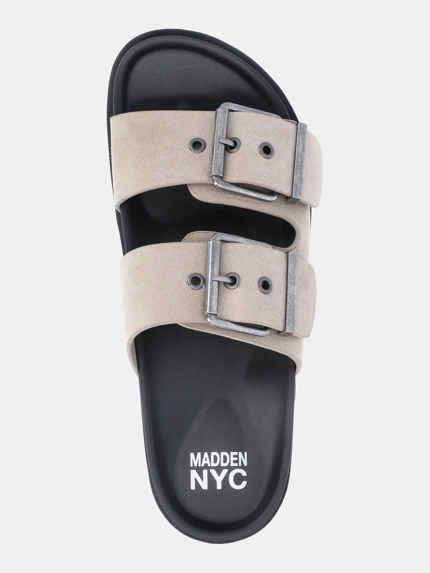 Madden NYC Women's Two Strap Footbed Sandal