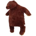 thumbnail image 2 of Oso de juguete de simulación, oso de peluche marrón, muñeco de peluche, decoración del hogar, regalo de cumpleaños para niñas y niños, 2 of 14