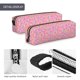 thumbnail image 4 of Disketp Pink Donut Estuche de Lápices de Cuero con Cierre, Estuche Compacto para Papelería, Bolígrafos y Accesorios Pequeños, 4 of 7