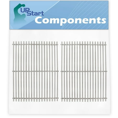 Cleaning Stainless Steel Cooking Grates 2-Pack BBQ Grill Cooking Grates Replacement Parts for Nexgrill 720-0783E - Compatible Barbeque Stainless Steel Grid 17