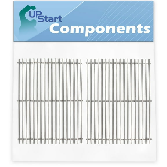 2-Pack BBQ Grill Cooking Grates Replacement Parts for Nexgrill 720-0670C - Compatible Barbeque Stainless Steel Grid 17"