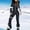Black, variant on SNOWSONG Parkas for Women, Snow Suits for Women Onesie Women's Winter Outdoor Sports Jumpsuit Waterproof' with Removable Collar Outdoor Black L