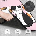thumbnail image 3 of Balery Cute Cats Juego de 4 Alfombrillas para Auto, Revestimientos de Caucho Resistente, Diseño Antideslizante, 3 of 7