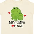 thumbnail image 4 of Inktastic My Gumpa Loves Me Grandson Boys Toddler T-Shirt, 4 of 5