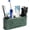 Green, variant on Toothbrush Holder for Bathrooms, 4 Slots Marble Toothbrush and Toothpaste Holder Stand Bathroom Organizer Countertop for Electric Toothbrush, Floss, Razor, Comb - Karibib Ice