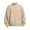 Beige, variant on Womens Bomber Jacket Waffle Knit Zip Up Casual Jackets Lightweight Trendy Outerwear Coat with Pockets Red XXXL