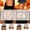 02-White, variant on Women's Fashionable Casual Versatile Indoor Home Funny Halloween Pumpkin Face Embroidery Fashionable Fall And Winter Style Trendy Warm Flat Slippers