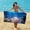 5-Multicolor, variant on LYEAA Beach Towels Microfiber 70x140cm Sandproof Multi-Purpose Towel Beach Mat Hawaiian Beach Towel Lightweight Bath Towel for Travel Vacation Swimming Pool
