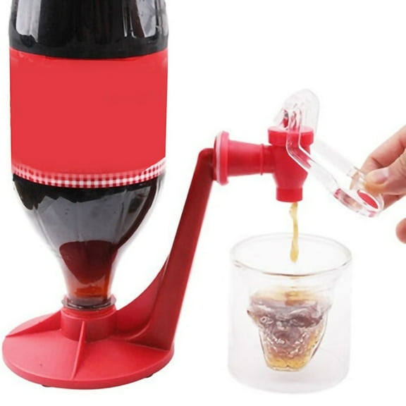 Hobeauty Creative Soda Drink Dispense Gadget Party Coke Drinking Automatic Dispenser Tool