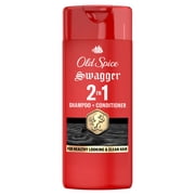 Old Spice Swagger 2in1 Shampoo and Conditioner for Men, Travel Size, 3 fl oz