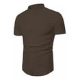 thumbnail image 3 of Camisa Cuello Mao Manga Corta Hombre Vestir Caballero, 3 of 5