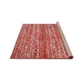thumbnail image 6 of Handcraft Rugs-Moroccan Trellis Area Rug- Red/White/Gray, 6 of 10