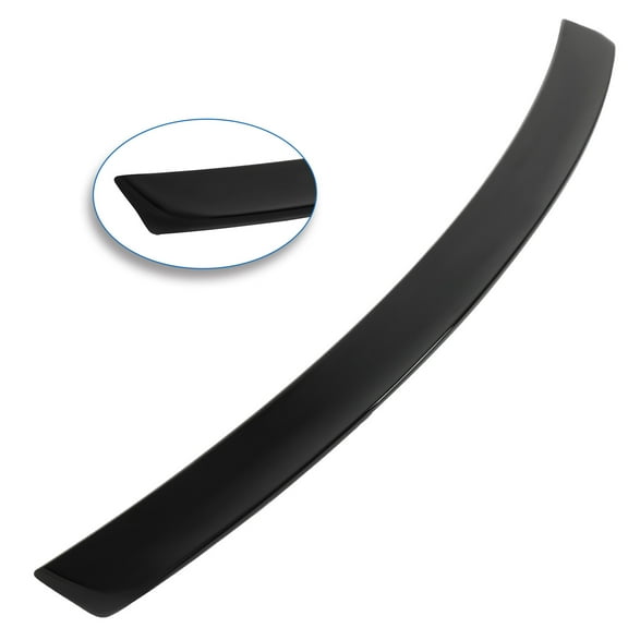 cciyu Factory SRT Style Rear Trunk Lip Spoiler Wing Fits for 2005-2010 for Chrysler 300 Racing Trunk Spoiler(ABS Glossy Black)