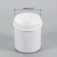 thumbnail image 3 of Uxcell Empty Plastic Paint Pail with Sealing Lid 0.04 -Gallon/150mL White 5Packs, 3 of 6