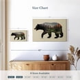 thumbnail image 4 of Elephant Stock The North American Black Bear Wall Art - Horizontal Canvas Wall Art - Living Room Wall Decor - Animal Canvas - Blue And Green Decor By Davies Babies - 12" x 8", 4 of 8