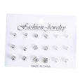 thumbnail image 2 of Raindrops 9Pares Pendientes De Perla Y Brillantina Para Eventos Y Reuniones Especiales, 2 of 2