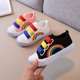 thumbnail image 3 of Zapatos de lona para niños, primavera y otoño, zapatos blancos para niñas, zapatos individuales arcoíris, zapatos para niños, zapatos de tabla para bebé, 3 of 5