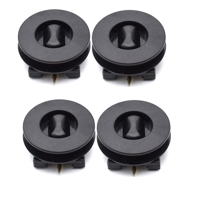 Autoxbert 4X Universal Para Audi Benz Alfombrillas De Coche Clips/Fijaciones/Sujetadores Piso Twist Lock Forma De L