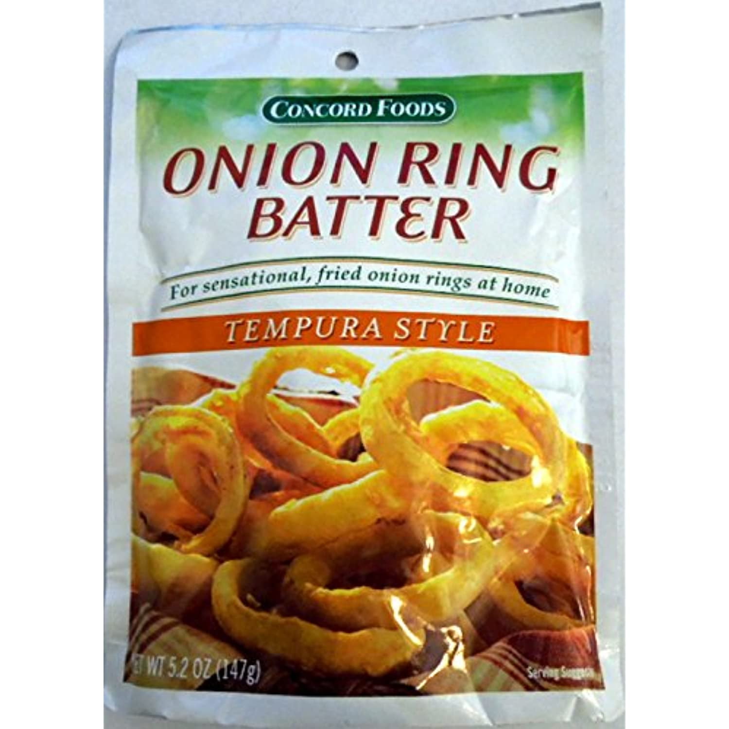 Concord Foods Onion Ring Batter Mix 3 Of 5.2Ounce Pouch (5 Servings